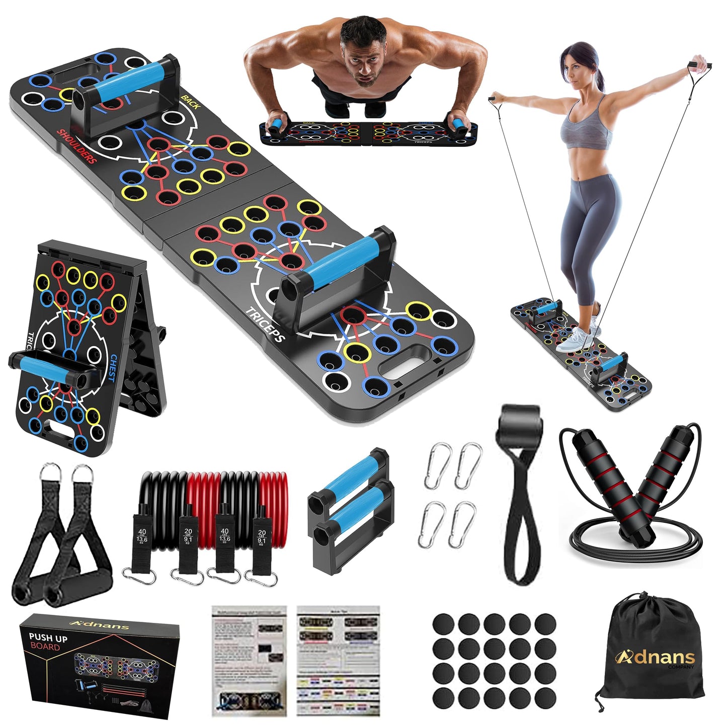 14-in-1 Push Up Board